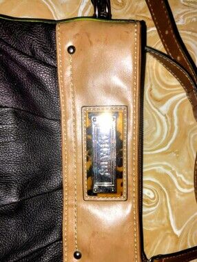 CHAPS RALPH LAUREN Hipster Handbag Crossbody Women's Purse Black & Brown